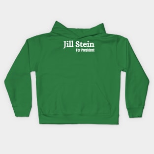 Jill Stein For President 2024 Kids Hoodie